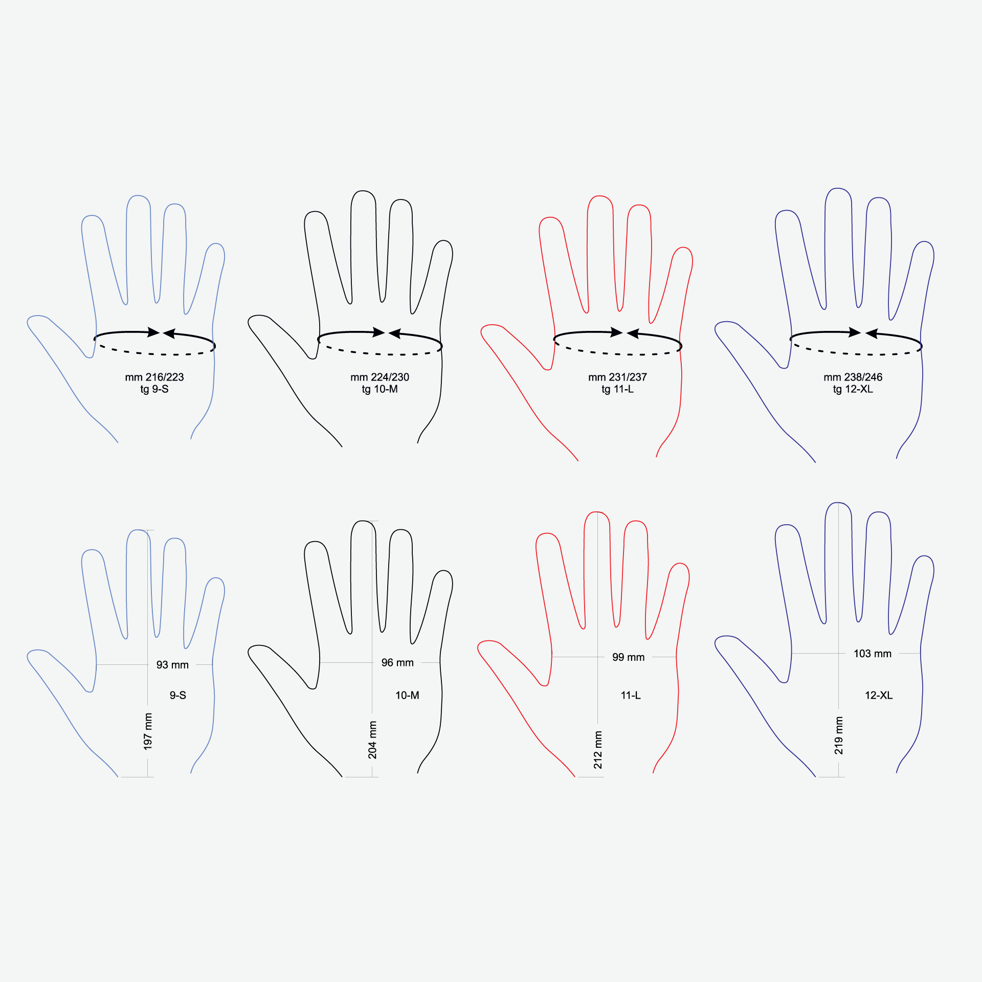 SABELT G39 SIM GLOVES