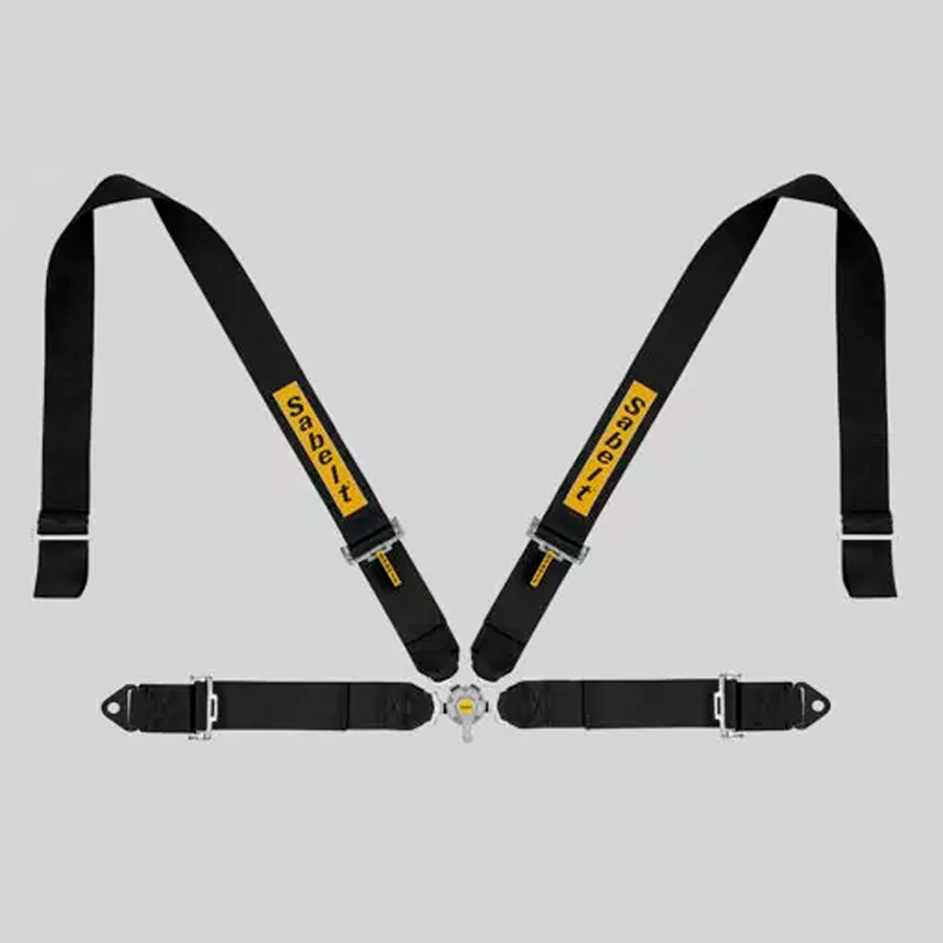 SABELT SIM SEATBELTS (DEEP BLACK)